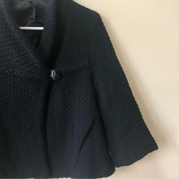 Free People Lambswool Textured Cardigan Jacket - Picture 5 of 8